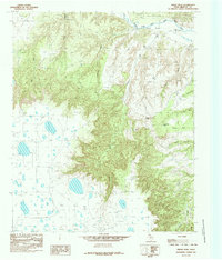 Indian Peak 1985 topographic map thumbnail