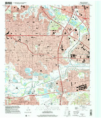 Irving 1995 topographic map thumbnail