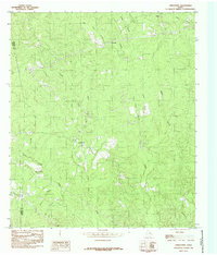 Jamestown 1984 topographic map thumbnail