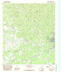 Jasper West 1984 topographic map thumbnail