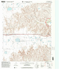 Jericho 1998 topographic map thumbnail