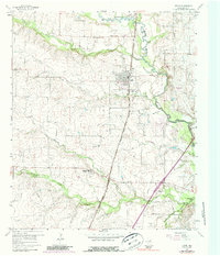 Justin 1960 topographic map preview