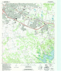 Killeen 1995 topographic map preview