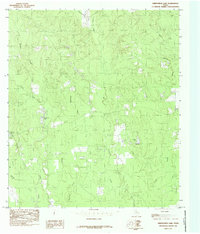 Kirkpatrick Lake 1984 topographic map thumbnail