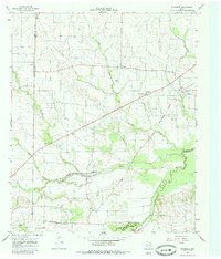 Klondike 1964 topographic map thumbnail