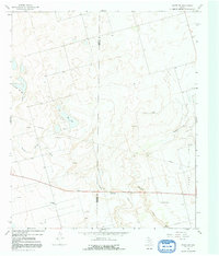 Knott SW 1966 topographic map preview