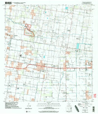La Blanca 2002 topographic map thumbnail