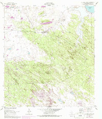 La Parra Ranch 1952 topographic map thumbnail