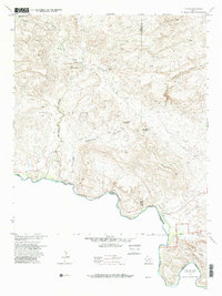 Lajitas 1971 topographic map thumbnail