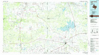 Lake Kemp 1985 topographic map thumbnail
