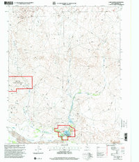Lake Marvin 1998 topographic map thumbnail