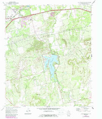 Lake Sweetwater 1969 topographic map thumbnail