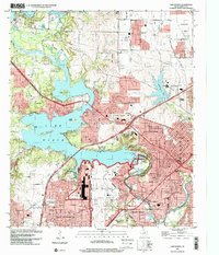 Lake Worth 1995 topographic map thumbnail