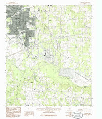 Lakeport 1983 topographic map thumbnail