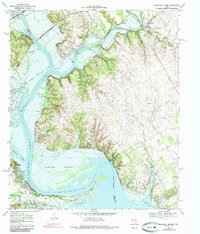Lakeside Village 1968 topographic map thumbnail