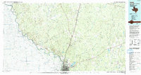 Laredo 1985 topographic map thumbnail