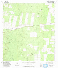 Las Islas Ranch 1972 topographic map thumbnail