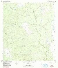 Las Tiendas 1965 topographic map thumbnail