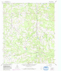 Latex 1962 topographic map preview