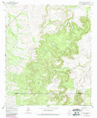 Leeper Creek 1965 topographic map thumbnail