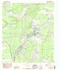 Liberty 1984 topographic map thumbnail