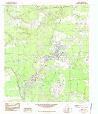 Liberty 1984 topographic map thumbnail