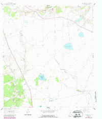 Live Oak Lake 1962 topographic map thumbnail