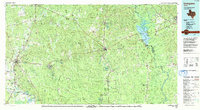Livingston 1992 topographic map thumbnail