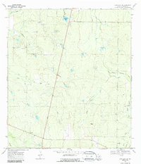 Loma Alta NE 1969 topographic map thumbnail