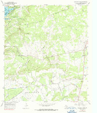 Longhorn Cavern 1967 topographic map thumbnail