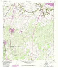 Losoya 1958 topographic map preview