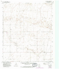 Lost Draw 1970 topographic map preview