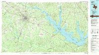 Lufkin 1992 topographic map thumbnail