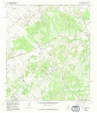 Lytton Springs 1968 topographic map preview