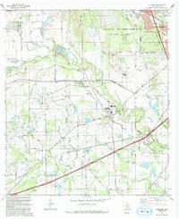 Macdona 1991 topographic map thumbnail
