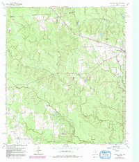 Magnolia West 1962 topographic map thumbnail