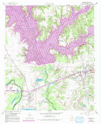 Malakoff 1960 topographic map preview