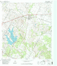 Manor 1988 topographic map thumbnail