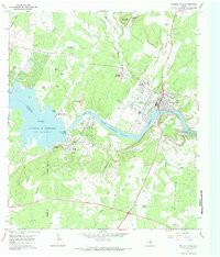 Marble Falls 1967 topographic map thumbnail
