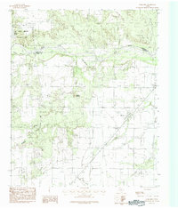 Margaret 1983 topographic map thumbnail