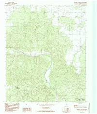 Maybell Canyon 1984 topographic map thumbnail