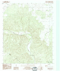 Maybell Canyon 1990 topographic map thumbnail