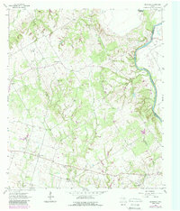 Maysfield 1962 topographic map preview