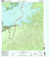 McGee Bend 2003 topographic map thumbnail