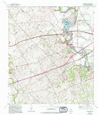 McQueeney 1958 topographic map preview