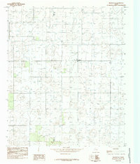 Meadow SE 1985 topographic map thumbnail