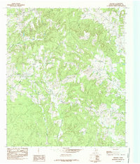 Melrose 1984 topographic map preview