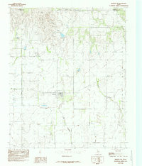 Memphis NW 1985 topographic map thumbnail