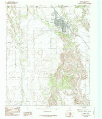 Memphis 1985 topographic map preview