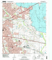 Mesquite 1995 topographic map thumbnail